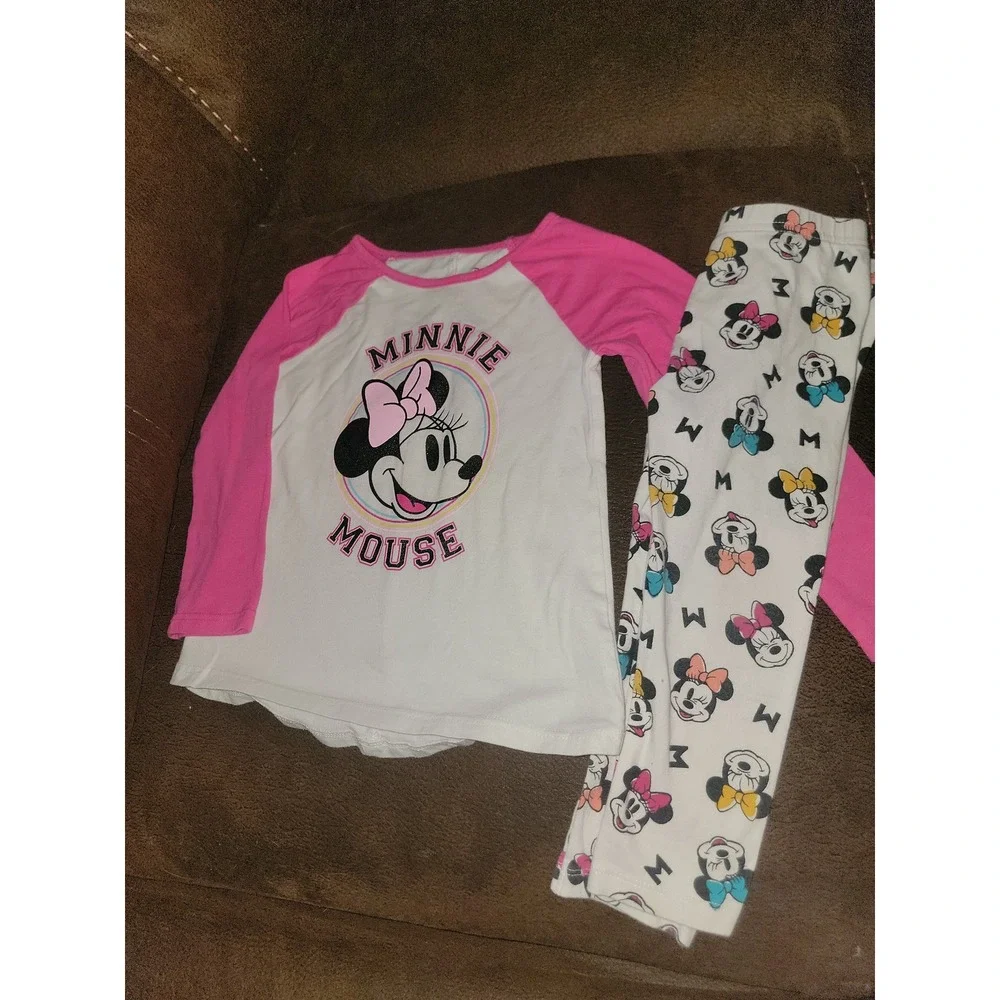 Disney jumping beans minnie mouse top and leggings size 24 months